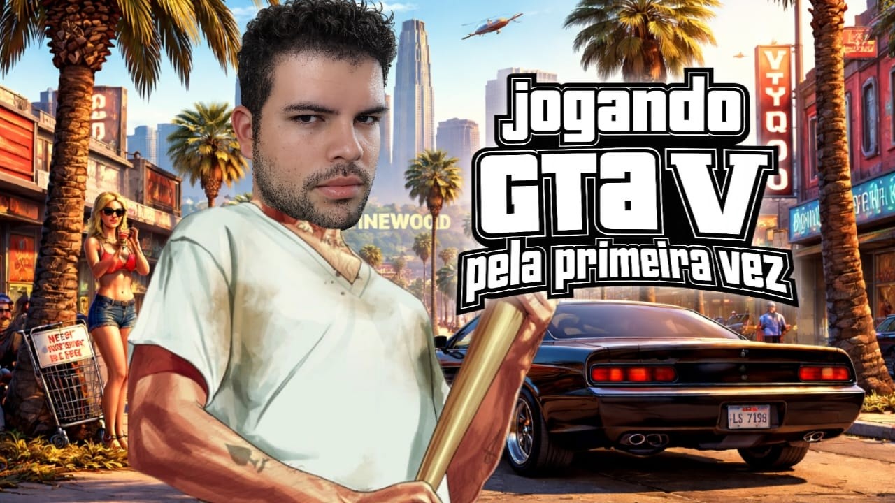 JOGANDO GTA 5 PELA PRIMEIRA VEZ. #EP.1 PT-BR