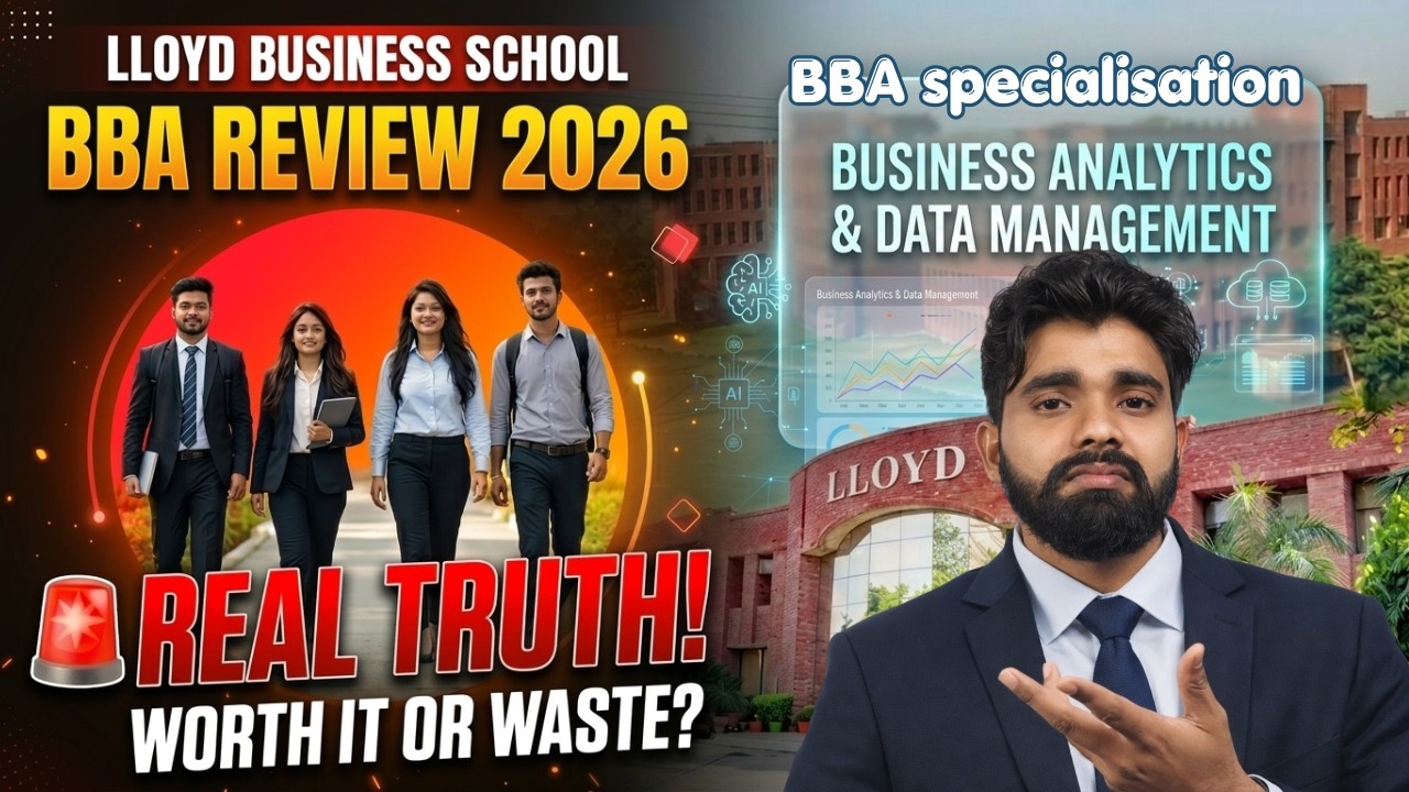 Lloyd Business School BBA Review 2026 🚨 Real Truth! Worth It or Waste? 😳 #bba #lloyd