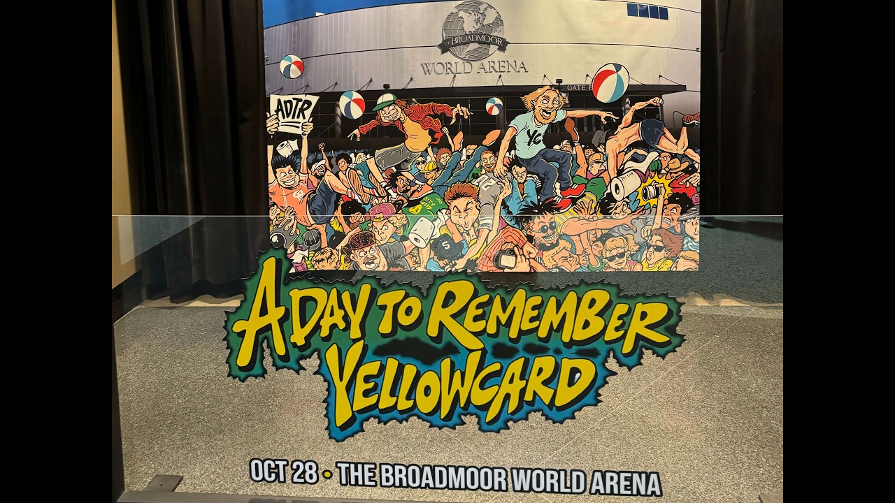 A Day To Remember Live in Colorado Springs Maximum Fun Tour
