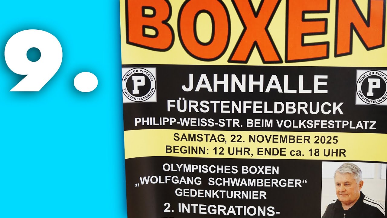 9.Kampf  2. Integrations-Medaillen-Open 2025 Boxen in FFB | Weber vs. Sari