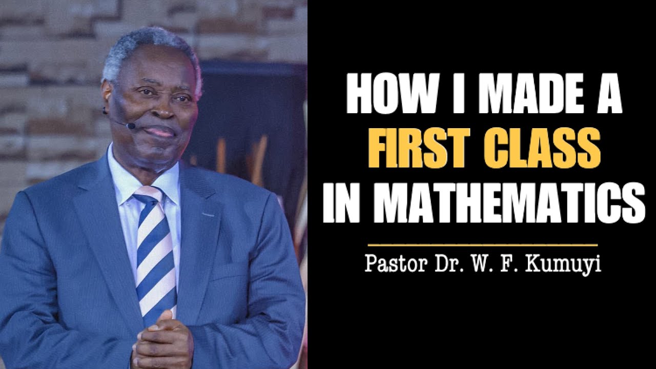 PASTOR KUMUYI REVEALS HOW HE MADE A FIRST CLASS!