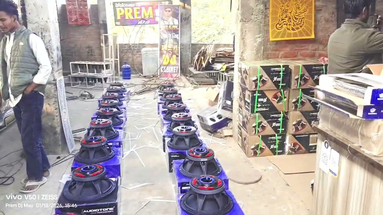 Prem Dj Mau audio ton speaker 1255 cabinet housa
