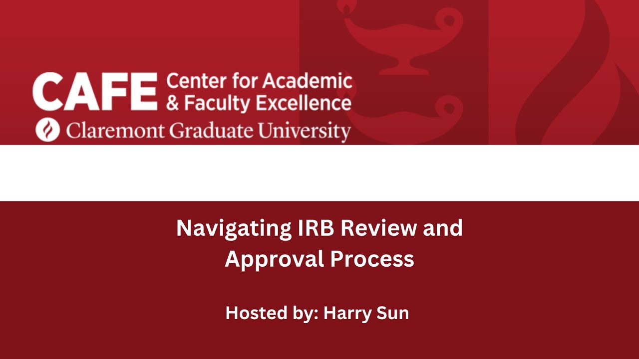Navigating IRB Review Approval Process