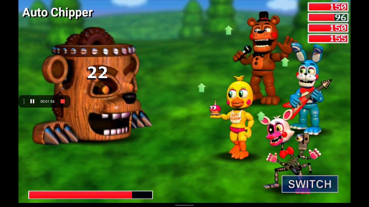 Fnaf world pelea