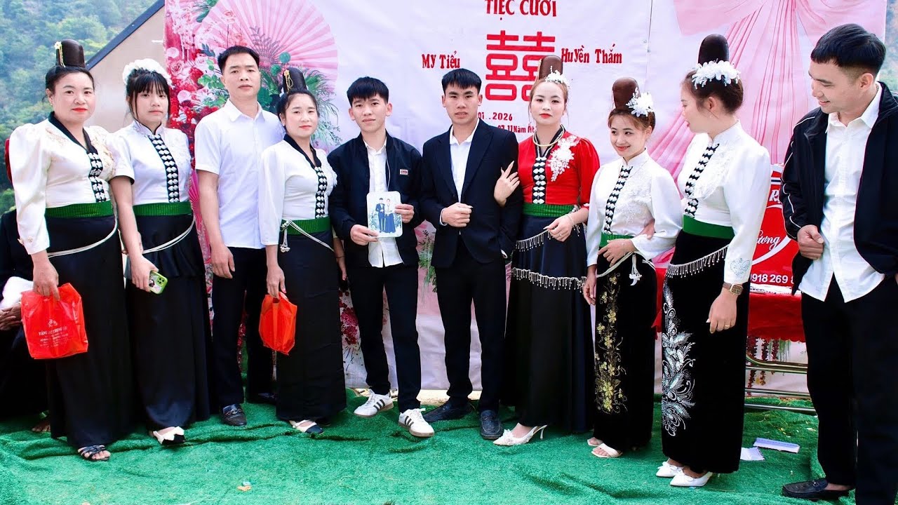  Lễ thành hôn MY TIỂU - HUYỀN THẮM bản hin pẻn  xã Mường lầm 