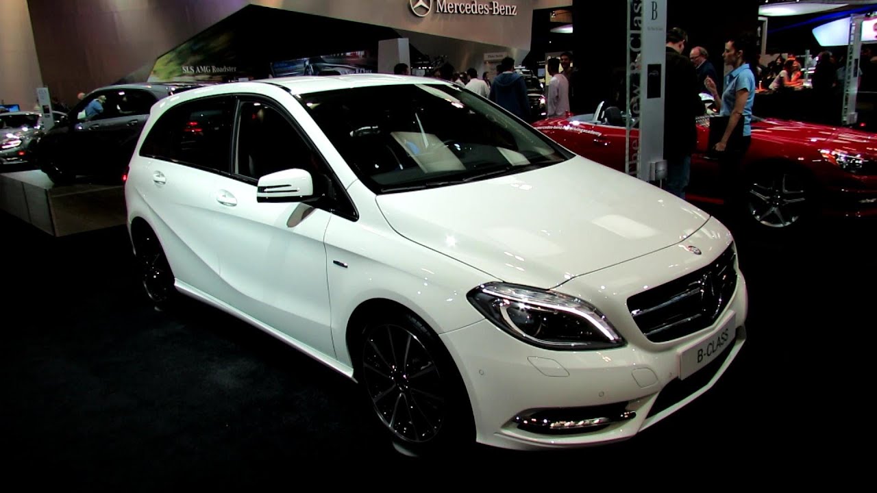 2013 Mercedes-Benz B-Class Exterior and Interior at 2012 Toronto Auto Show - CIA