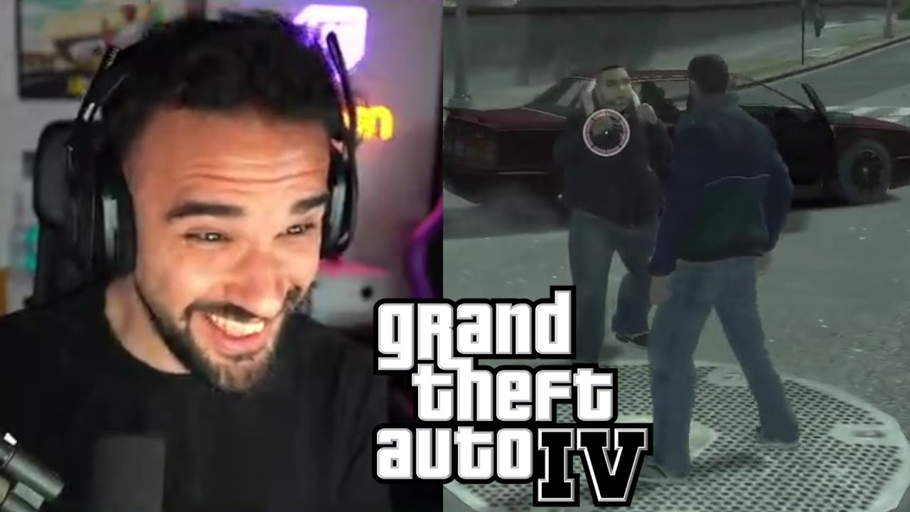 ILLOJUAN GTA 4 MEJORES MOMENTOS, BUENÍSIMO😂