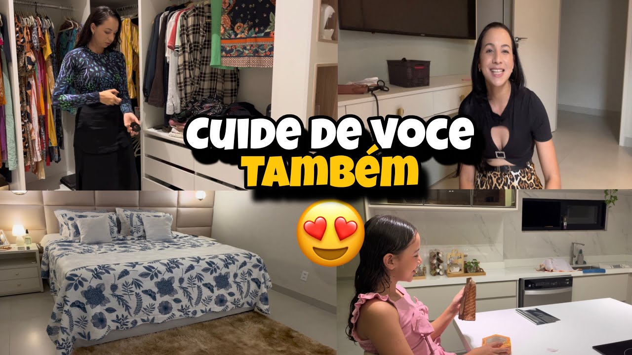 Almoço simples | limpeza DIÁRIA | CAMA posta da semana PERFEITA 🤩 