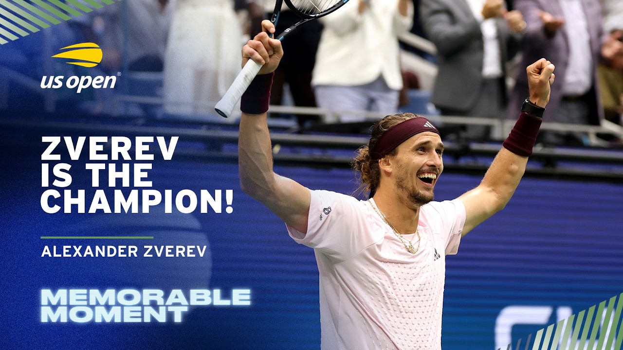 Alexander Zverev's Title-Winning Moment | 2026 US Open