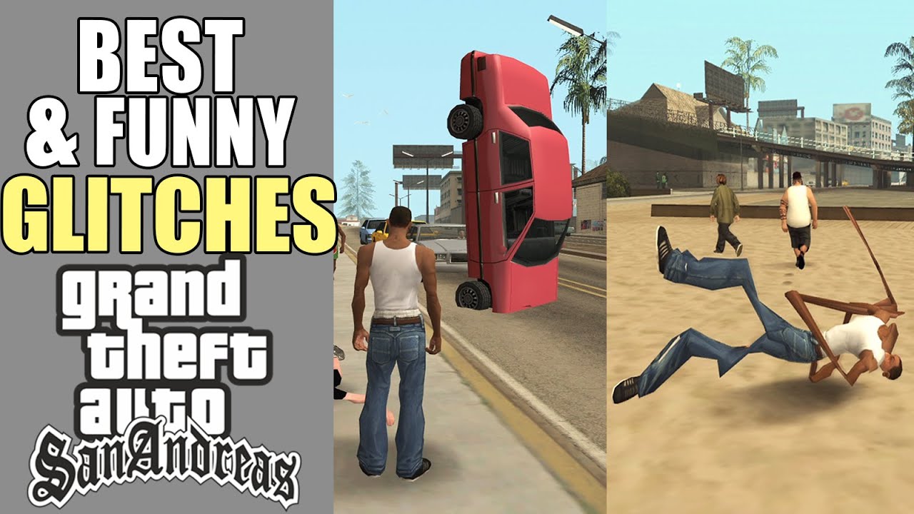 Best Glitches and Funny Bugs in GTA San Andreas
