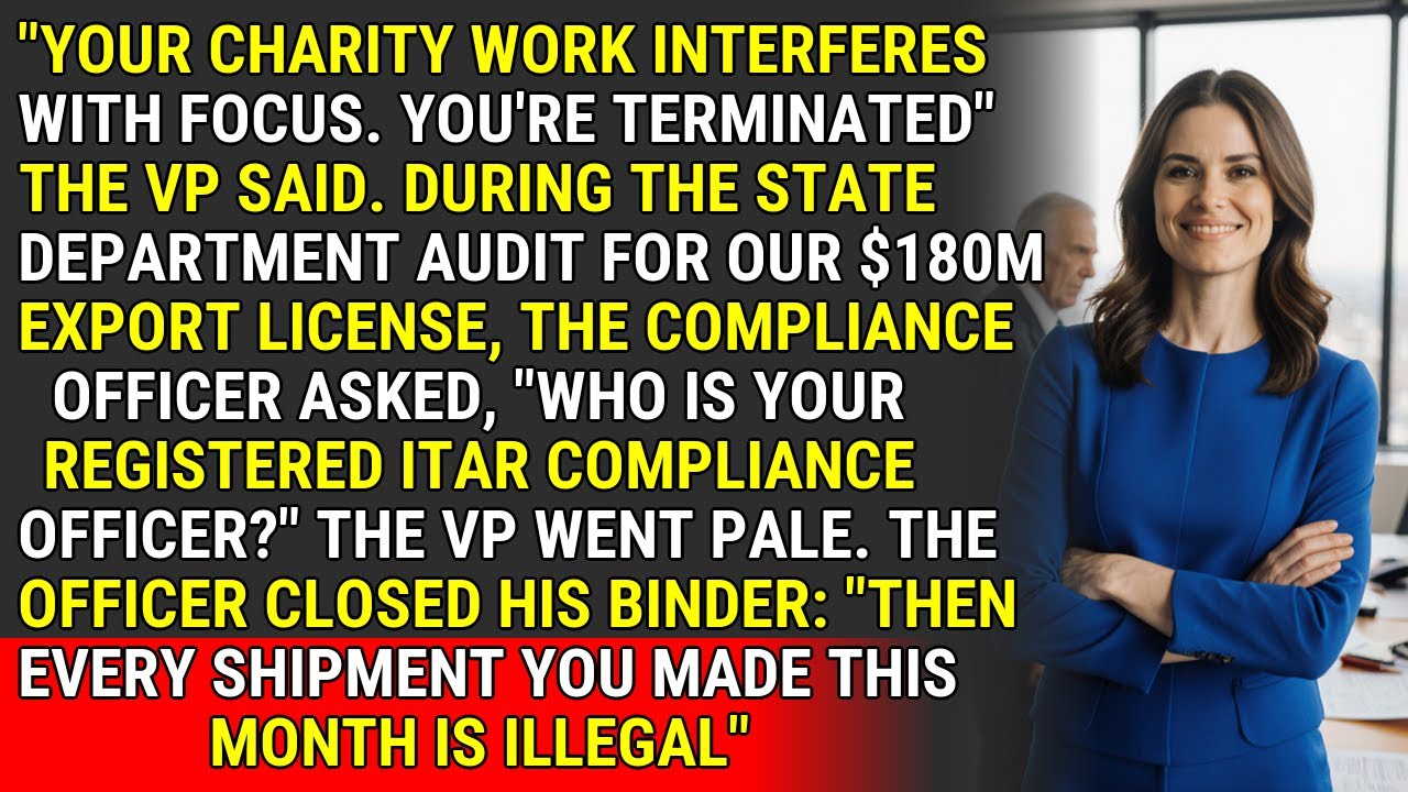 They Fired Their ITAR Expert. Then the Federal Audit Arrived. ♟️