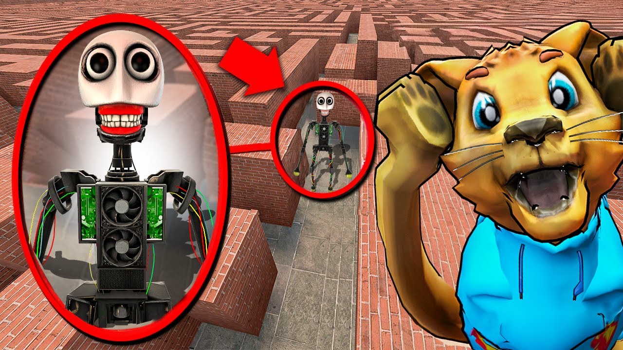 E.L.B.E.R.R IN A MAZE... (Gmod Sandbox)