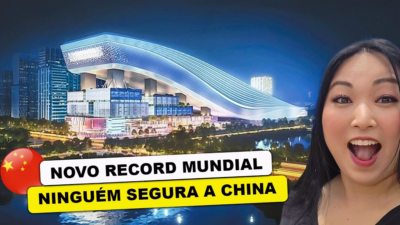 A CHINA ESTÁ DEIXANDO TODO MUNDO PARA TRÁS!