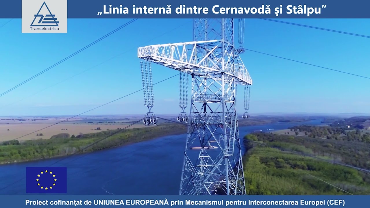Linia de 400 kV Cernavodă-Stâlpu, trecere istorică a Dunării