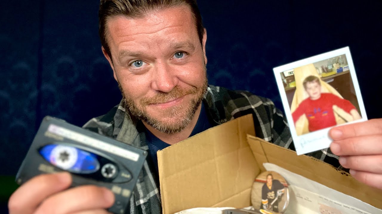 ASMR | Dad Shares His Nostalgia Box