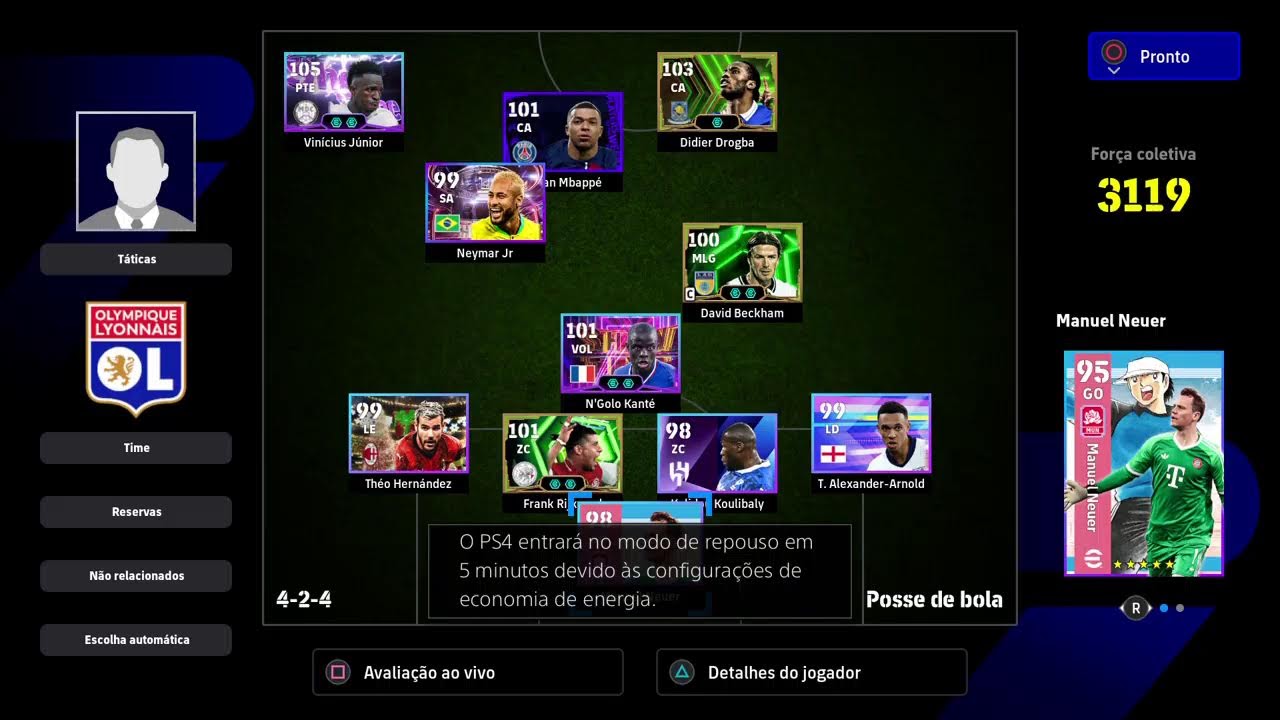 Efootbal 2026 Ao Vivo! - Fase 8