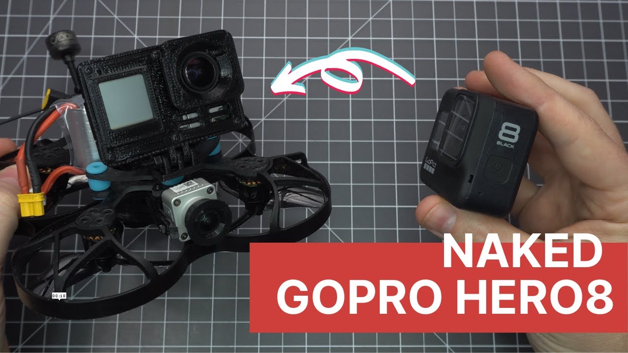 Convert a GoPro Hero8 into a Naked GoPro with the iFlight BEC and Case