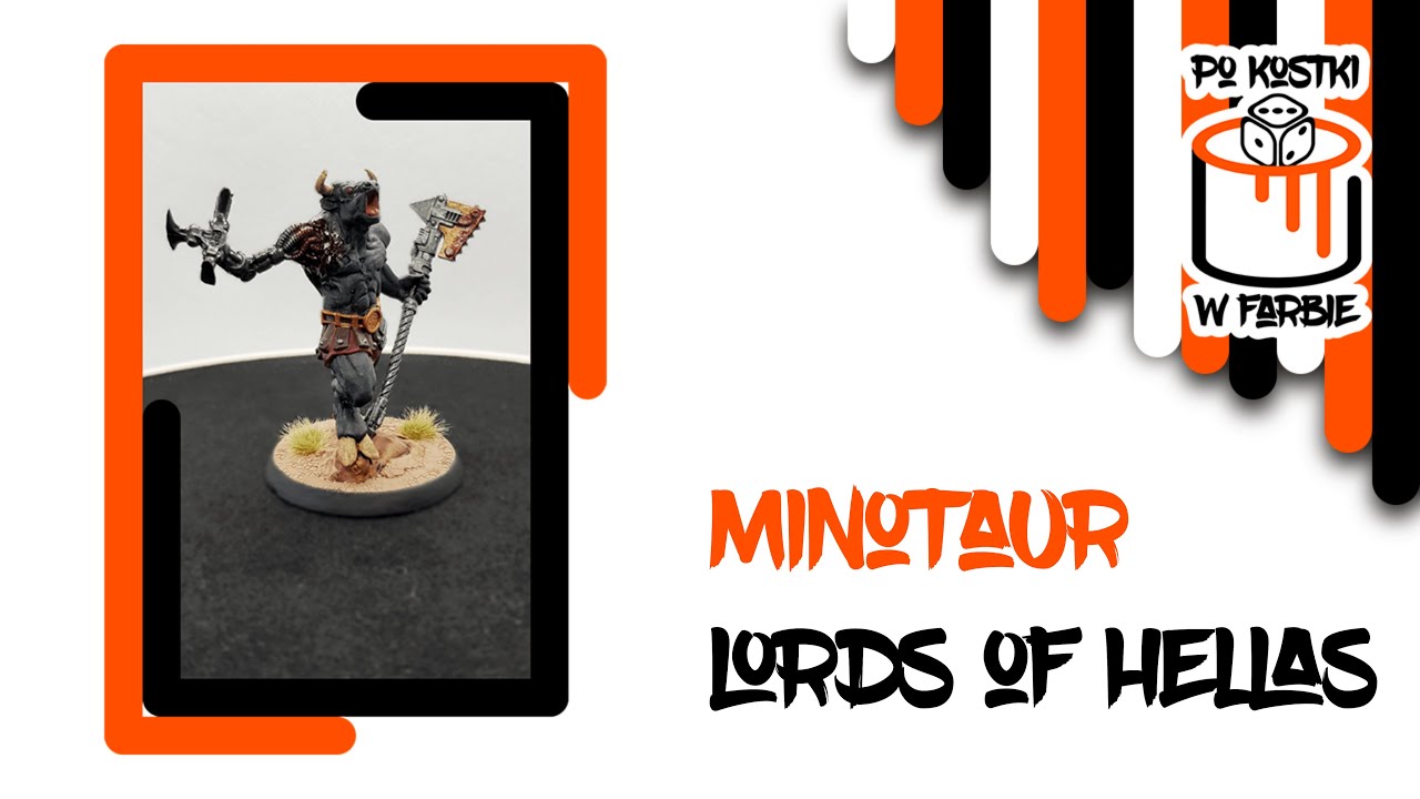Lords of Hellas - Minotaur | Po Kostki W Farbie