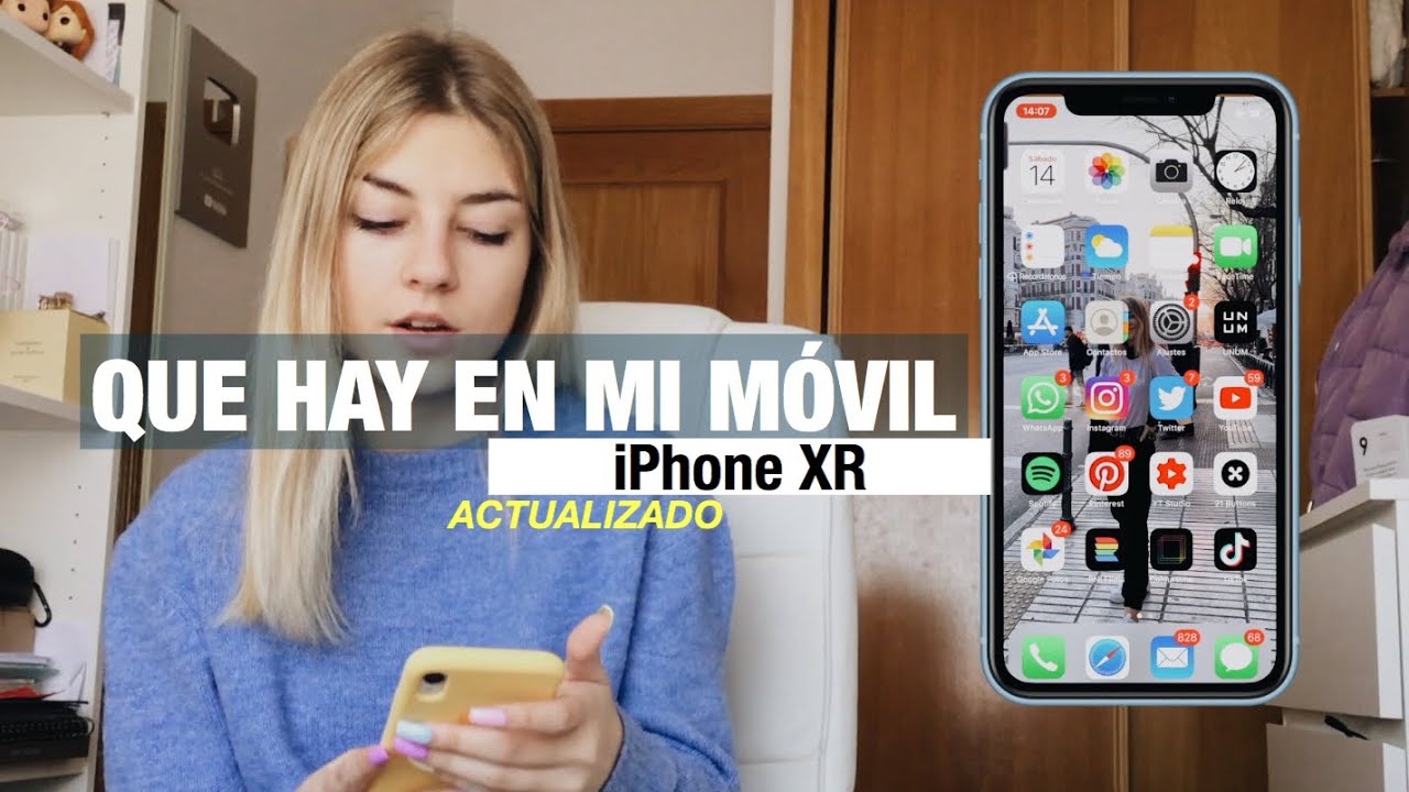 QUE HAY EN MI iPhone XR ACTUALIZADO || Celia Yo