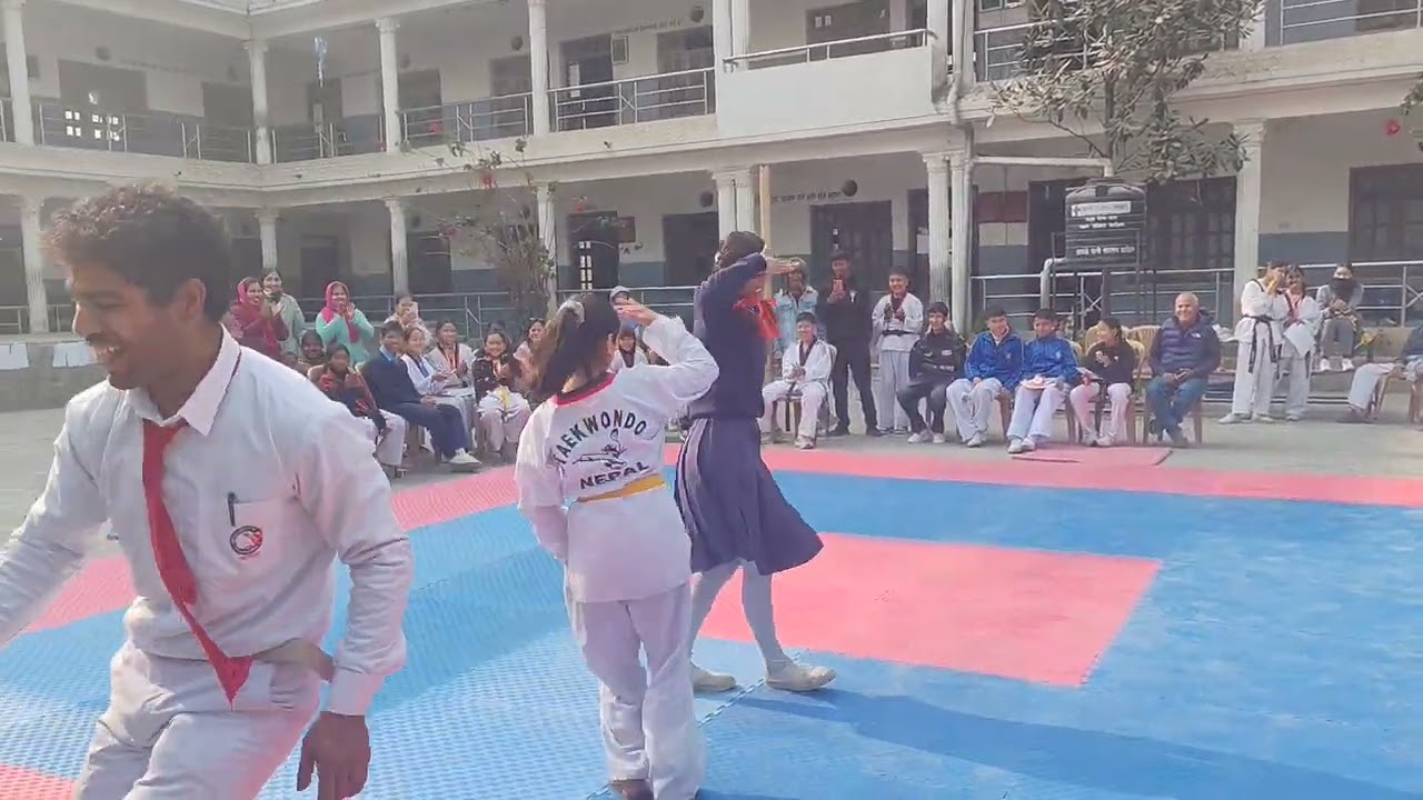 Taekwondo dance with my player's #commentgarnuhola #viral#playlifes