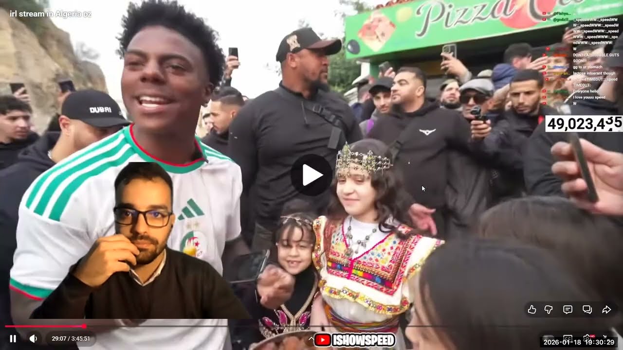 iShowSpeed's first time in ALGERIA - ARABIC VERSION!