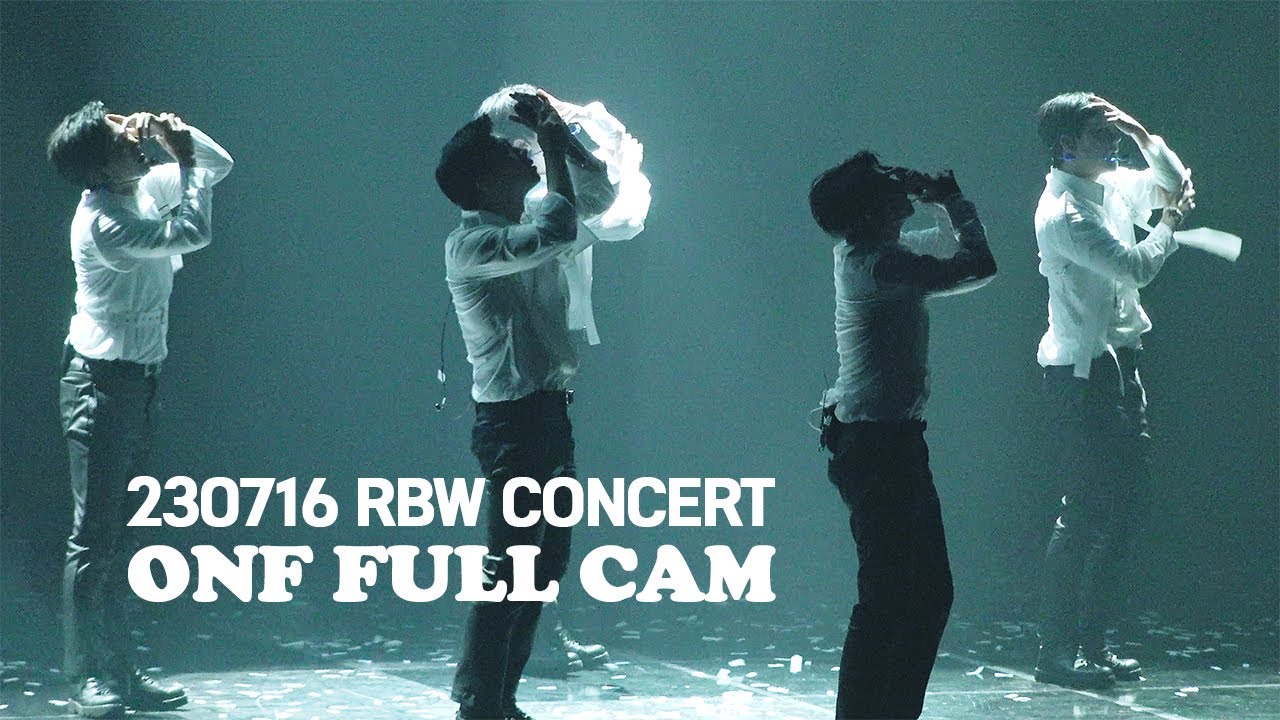 230716 RBW 패밀리 콘서트 - 온앤오프(ONF) 4K Full CAMㅣBeautiful Beautiful + Talk + 억X억 + 사랑하게 될거야