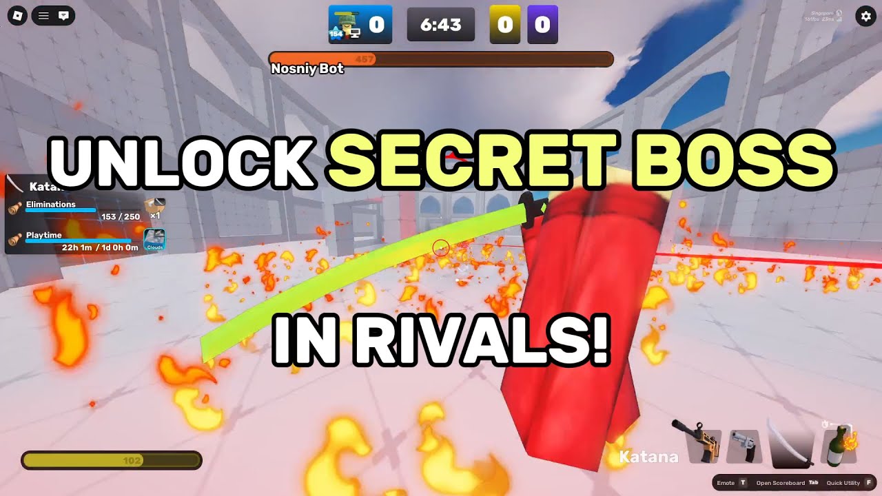 Rival's new Secret Boss - Here's how you find and beat him! | Rivals Roblox
