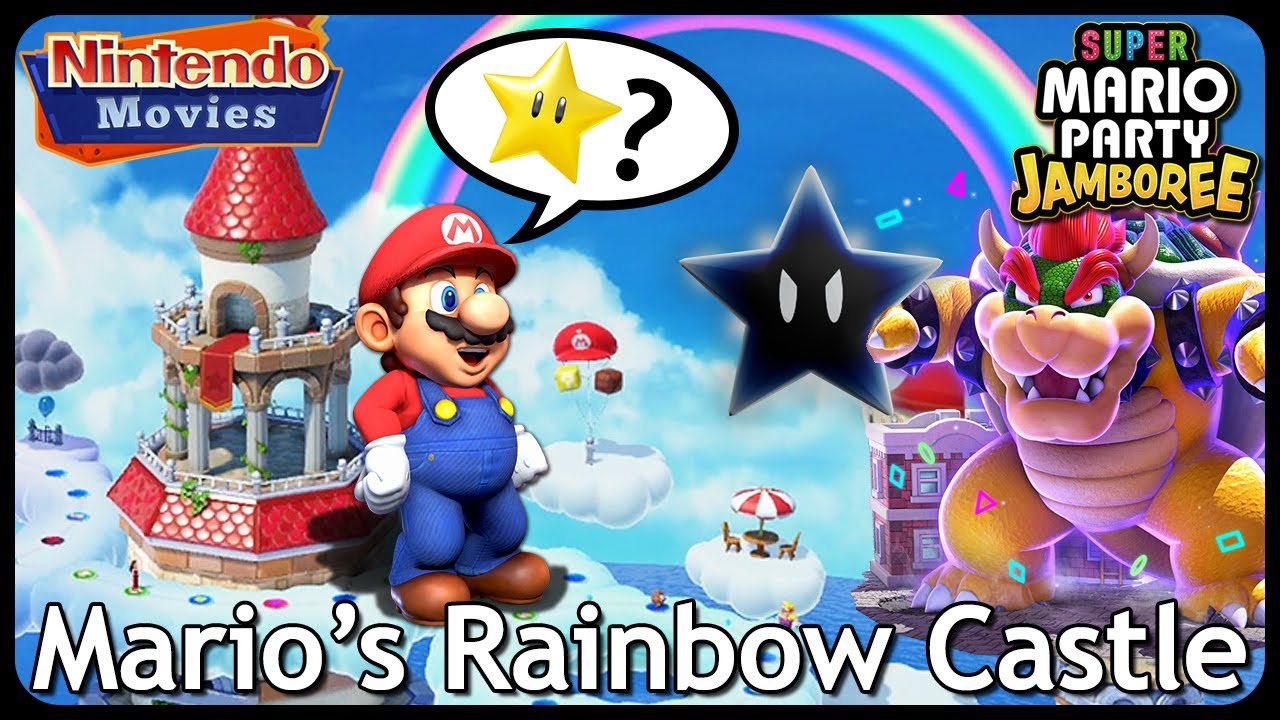 Super Mario Party Jamboree - Mario's Rainbow Castle (3 players, Mario VS Pauline VS Boo VS Goomba)
