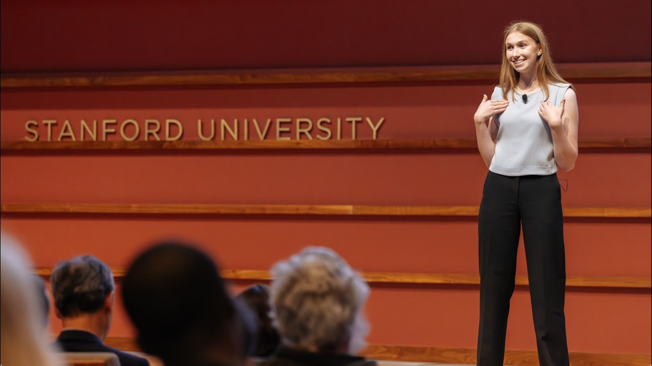 Основные моменты программы Stanford 3MT 2026: Большие идеи за 3 минуты.