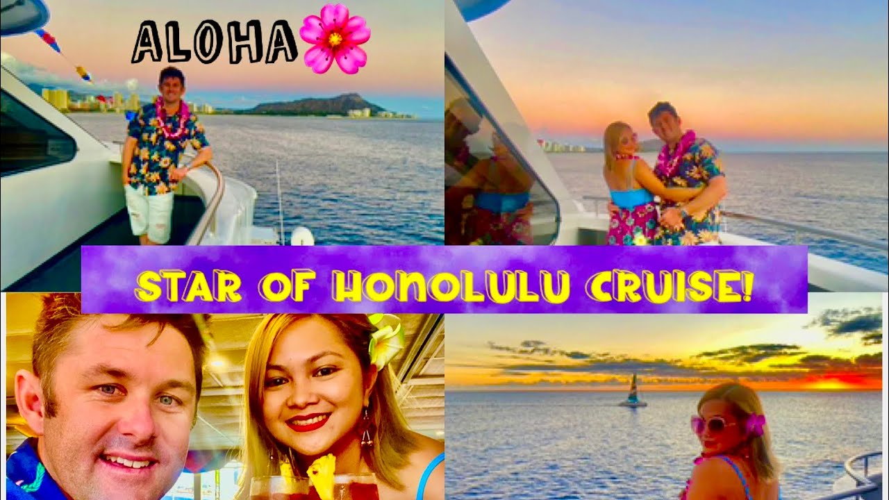 PACIFIC STAR SUNSET BUFFET & SHOW|STAR OF HONOLULU CRUISE🚢|HAWAII|RUBY WONDERS💛