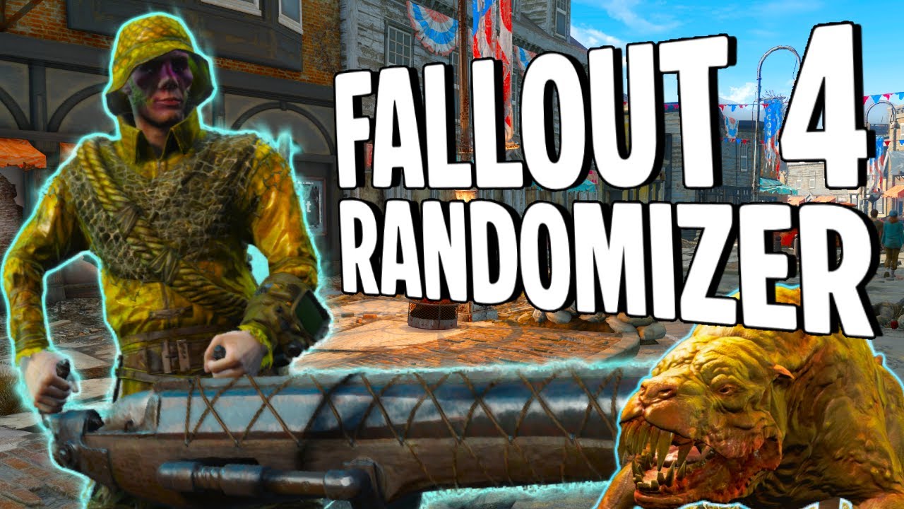 I Randomized EVERY Weapon in Fallout 4...