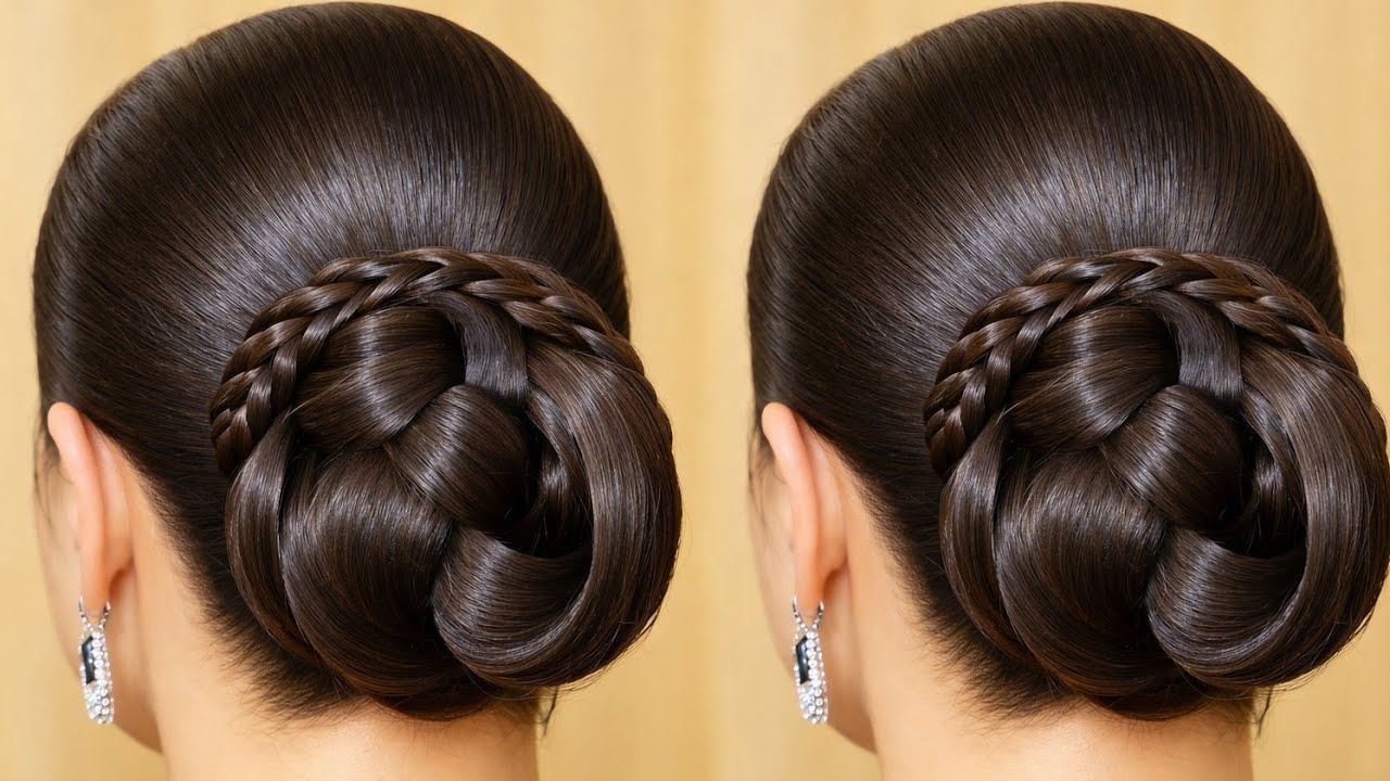 Wedding Juda Using Dount Bun || Easy & Simple hairstyle || #hairstyle 