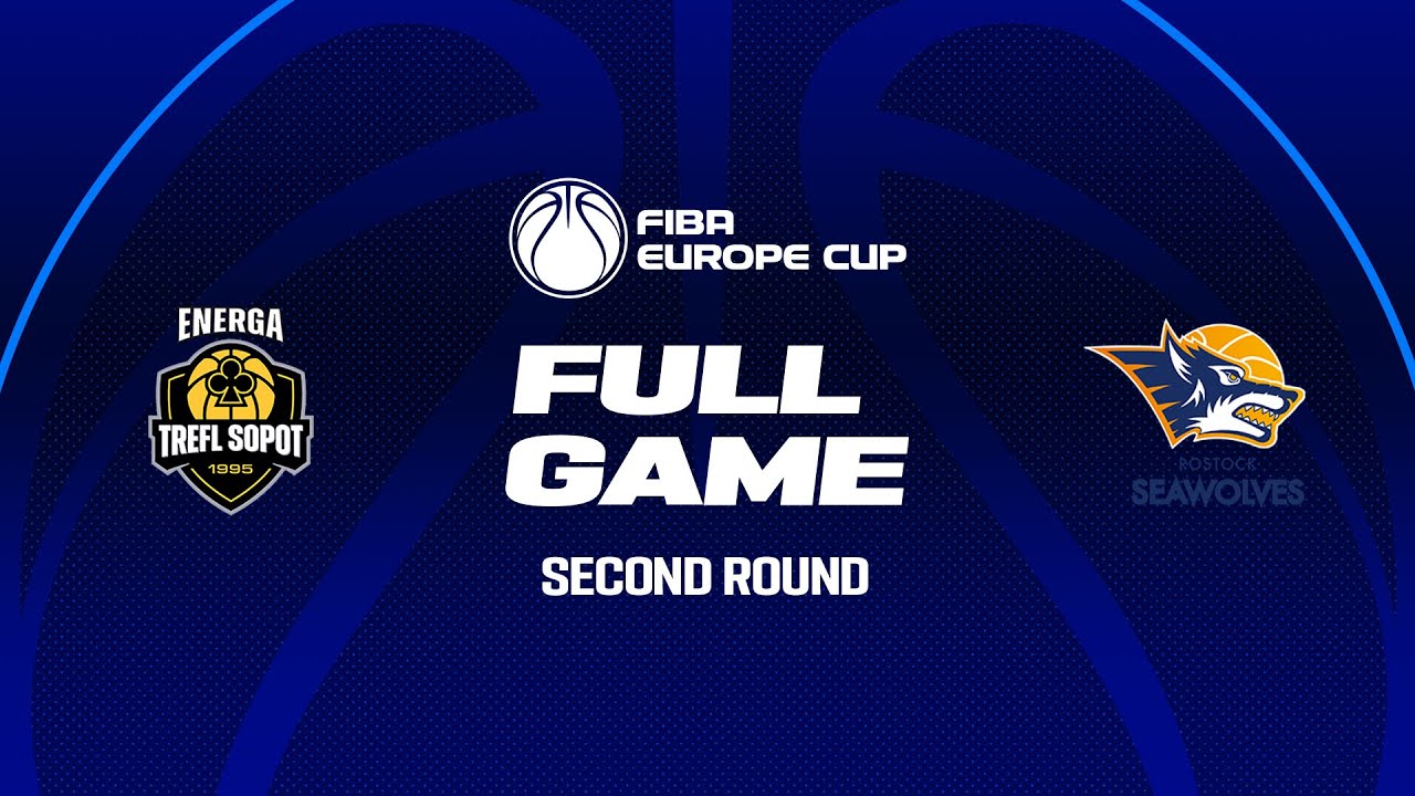 LIVE - Energa Trefl Sopot v Rostock Seawolves | Second Round | FIBA Europe Cup 2025-26