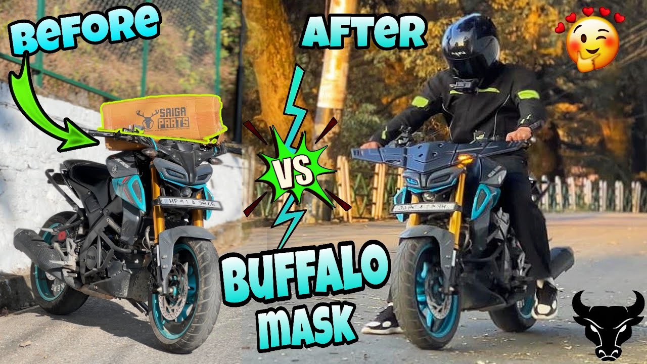 Mt15 Buffalo Mask 🦬😍 Step-by-Step Tutorial 🪛🔩Mt15 Modification ❤️