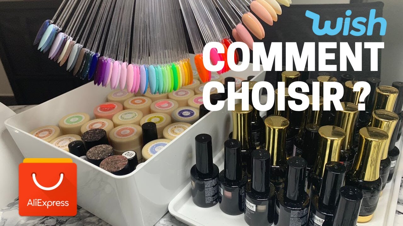 Quelle marque ALIEXPRESS choisir en vernis semi-permanent ?