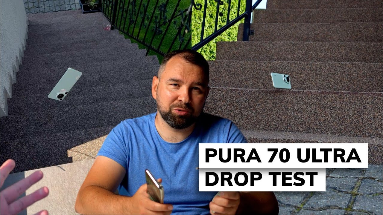 Huawei Pura 70 Ultra - drop test! | Ile upadków wytrzyma?
