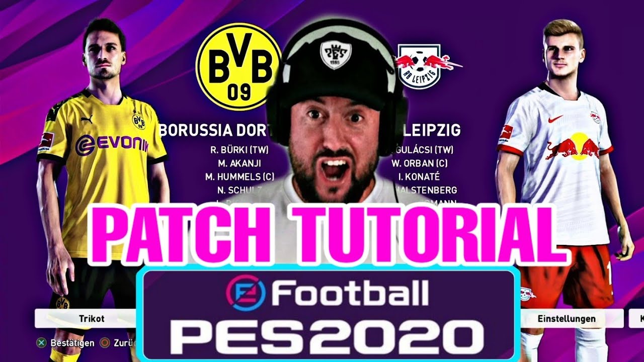 eFootball Pes 2020 | Patch Tutorial | PesUniverse Optionfile V1 inkl. Bundesliga | Ps4 | Deutsch