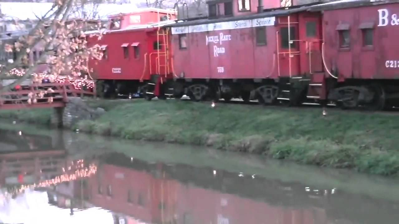 Christmas Train on the Whitewater Valley Railroad