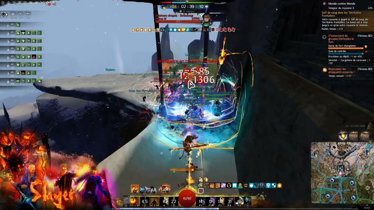 WvW Avec LRS ! Elementalist POV ! Guild wars 2