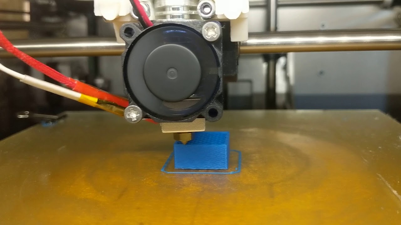 Testing backup parts and new printhead.