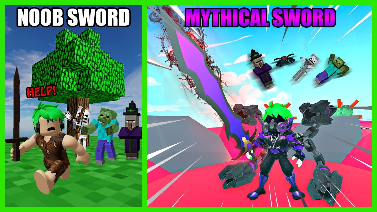 Masuk Ke Dunia Minecraft Dengan Pedang Kayu Hingga Dapatkan Pedang Mythical Terkuat