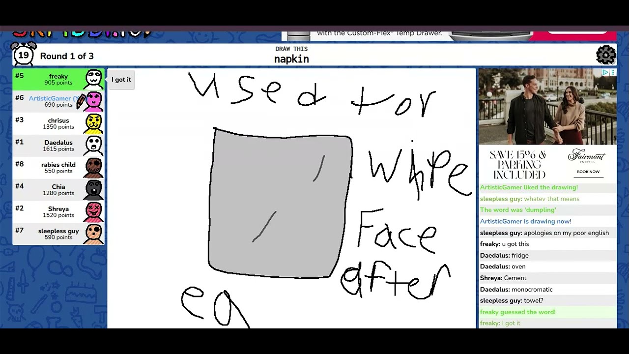 I made a friend in Skribbl.IO!