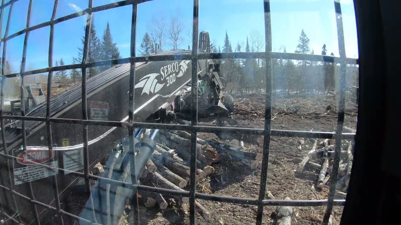 Log Loader Serco 300 & Slasher POV