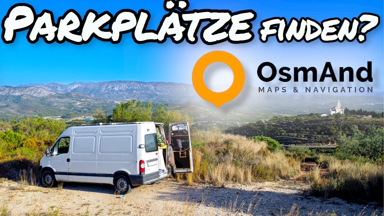 PARKPLÄTZE finden? OsmAnd, meine Lieblings-App! ❤️