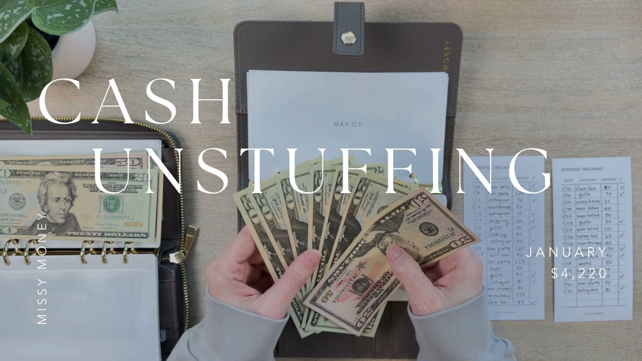 Cash Unstuffing $4,220 | Credit Card + Debit Card Purchases | Cash Envelopes | How to Cash Stuff