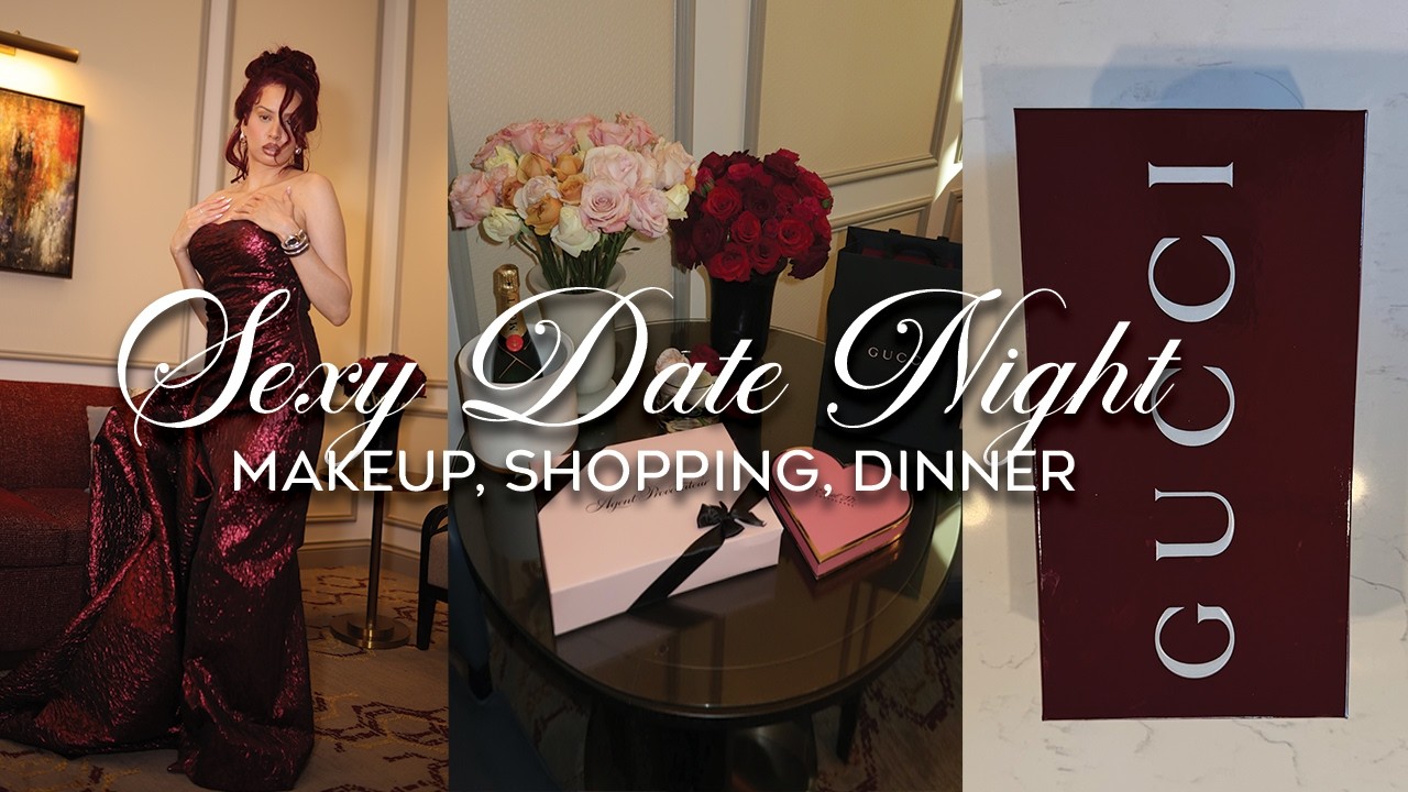 VALENTINE'S DAY VLOG ❤️ $3000 SHOPPING SPREE! GUCCI, SOFT GLAM MAKEUP GRWM, DINNER & NYC SUITE TOUR!