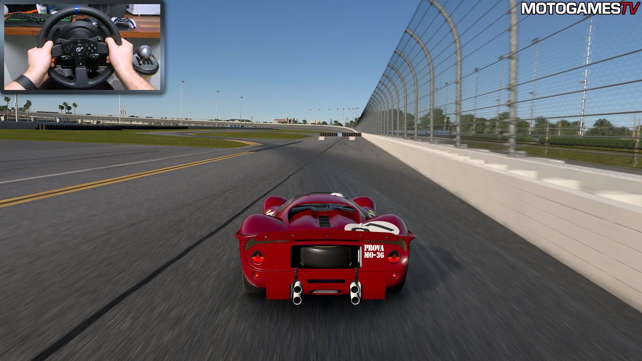 Gran Turismo 7 - 1967 Ferrari 330 P4 | Thrustmaster T300RS Gameplay [PS5]