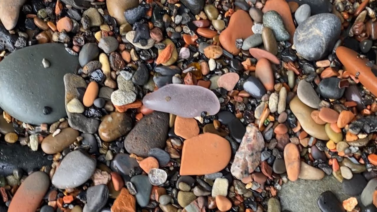 Back on My Fave Seaglass Beach 🙌🏻😍🌊
