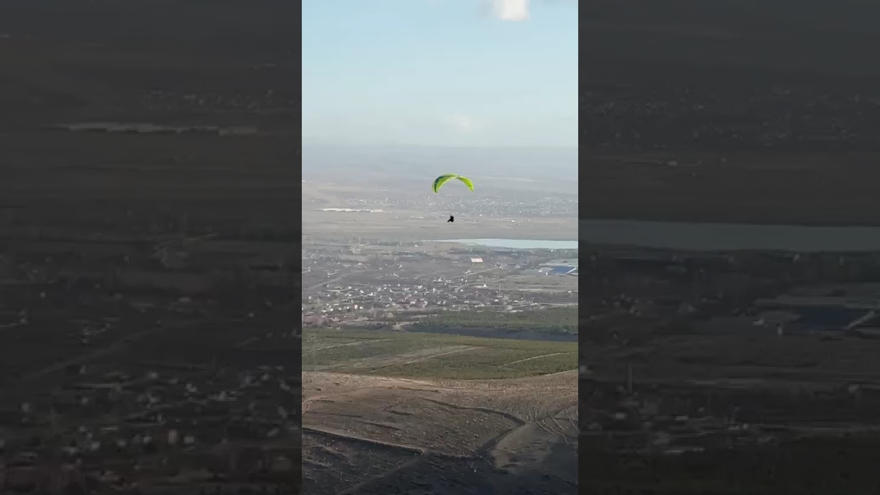  Niğde Hançerli köyü yamaç paraşütü uçuşu 