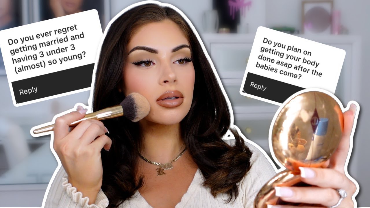 Raw & Real Q&A♡  Do I Regret Getting Married Young? Plastic Surgery After Twins, and More!